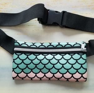 Mermaid fanny pack Adjustable running RunDisney